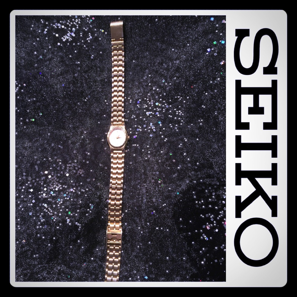 Seiko Ladies Gold tone Watch