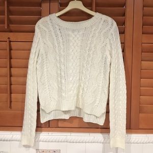White sweater from forever 21