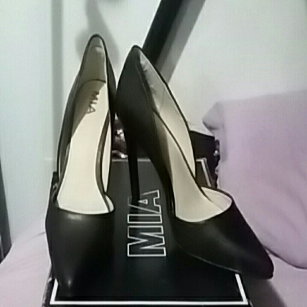 MIA Leather Heels