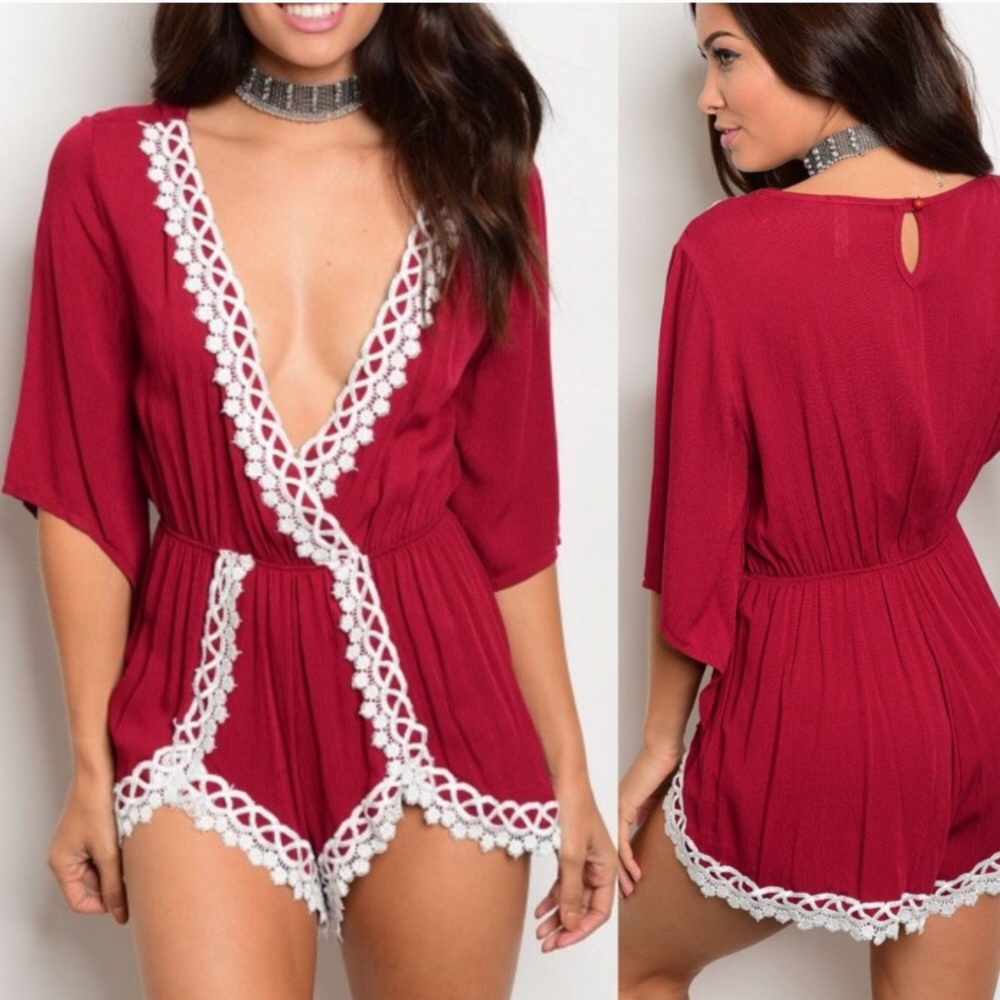 Red Hot Romper