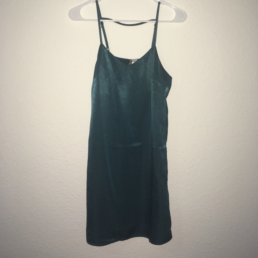 H&M Turquoise Slip Dress!