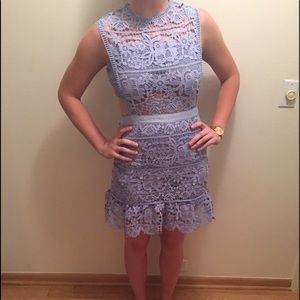 Lilac goodnight macaroon dress worn only for photo