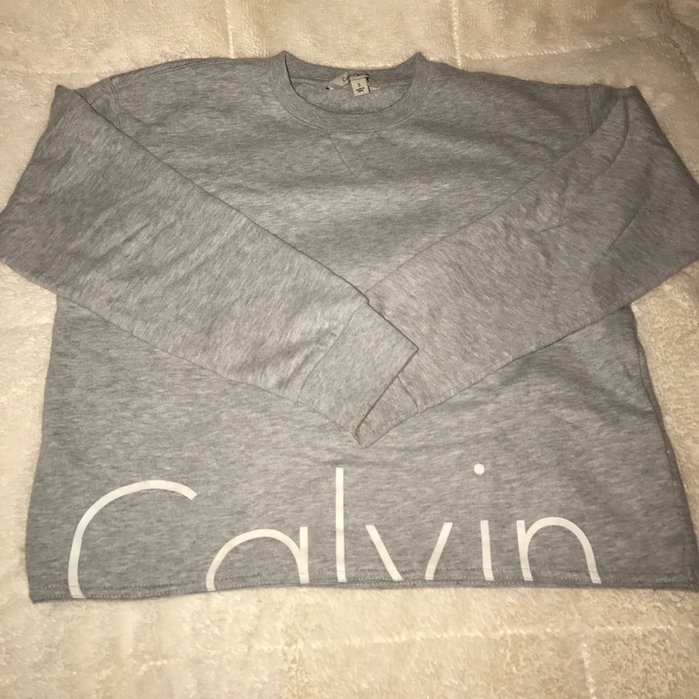 Calvin Klein Cropped Sweatshirt