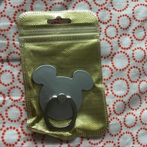 Micky Mouse shaped stick on Phone Ring