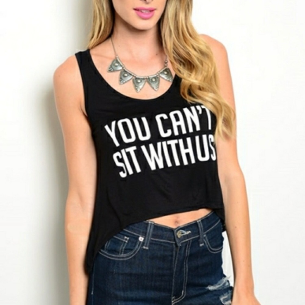 NWT “Mean Girls" Crop Top