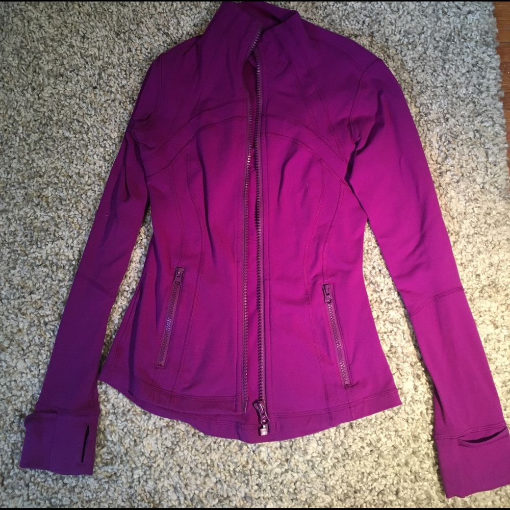 Purple define jacket