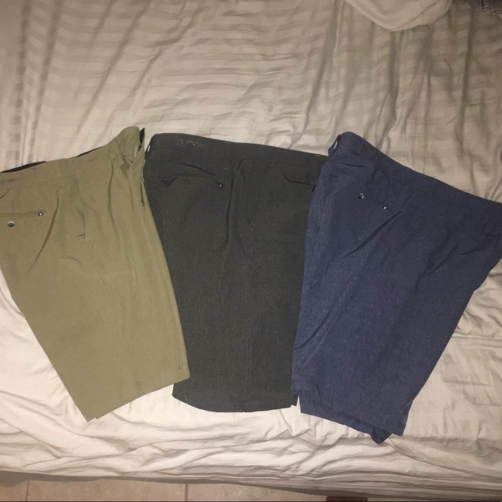 Hurley phantom shorts (bathing suit material)