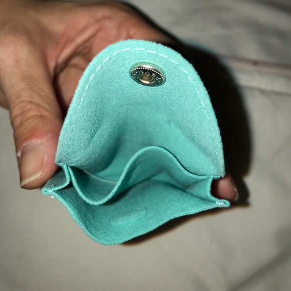 TIFFANY & CO button double pouch - Picture 3 of 7