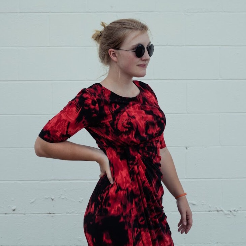 ✨SALE✨ Vintage Fire Red Dress Women's 6