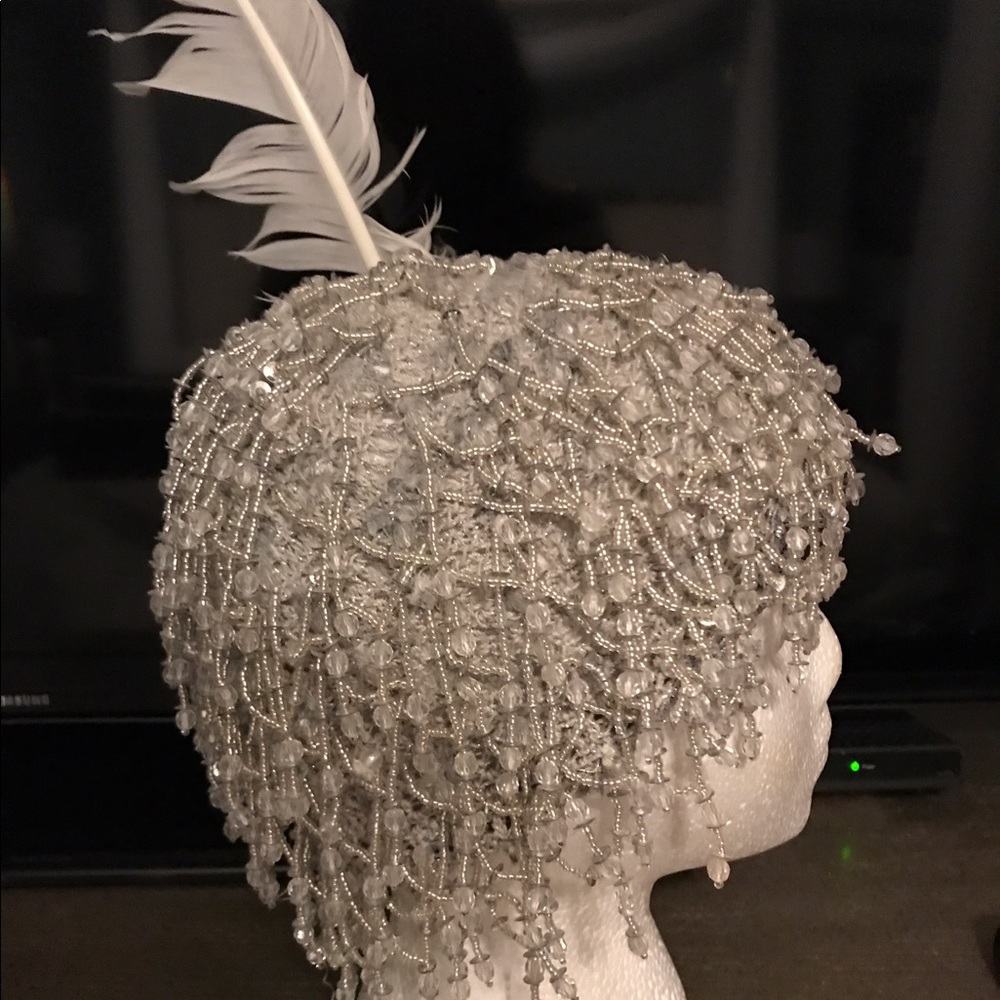 Retro 20s style handmade one of a kind headpiece