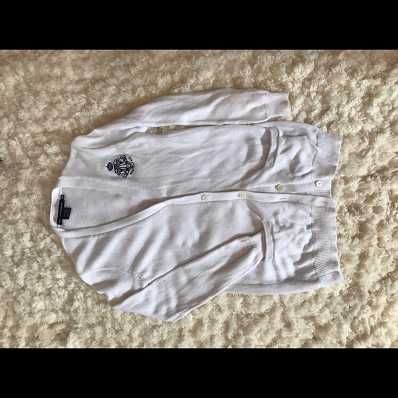 Ralph Lauren Sweaters - {Ralph Lauren} heavy white sweater cardigan Ralph Lauren Sweaters - {Ralph Lauren} heavy white sweater cardigan
