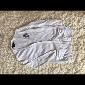 Ralph Lauren Sweaters - {Ralph Lauren} heavy white sweater cardigan Ralph Lauren Sweaters - {Ralph Lauren} heavy white sweater cardigan