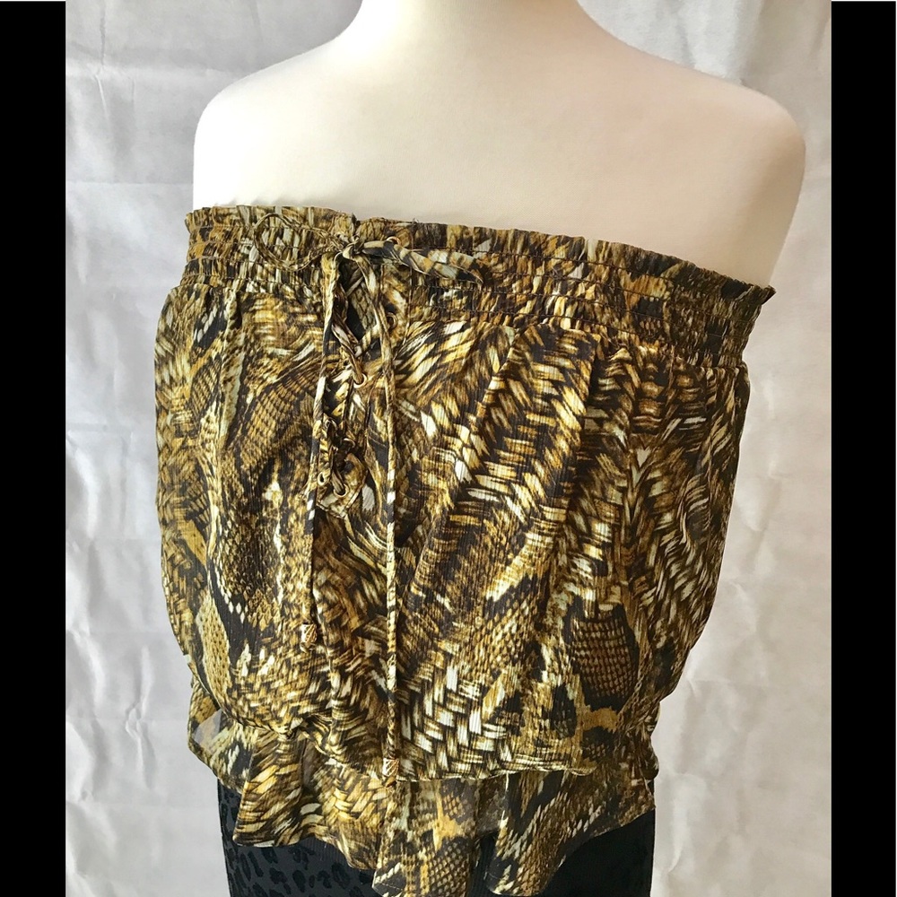 Cool Strapless Blouse