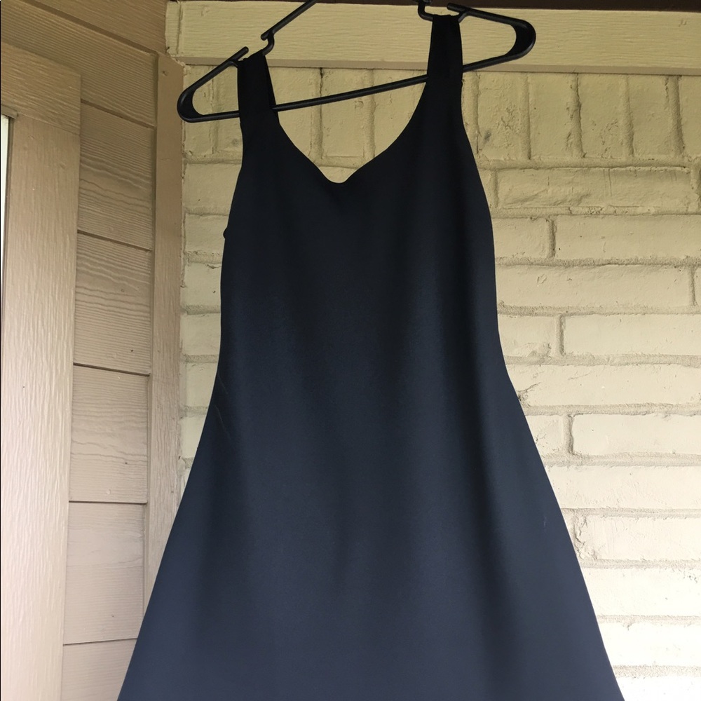 90's Black Sleeveless Formal Dress