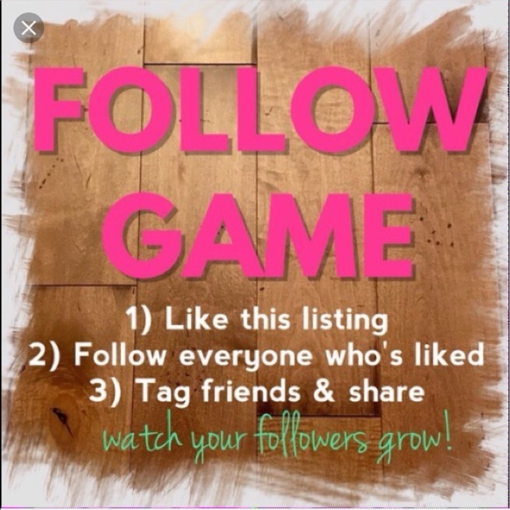FOLLOW GAME!💕💕💕