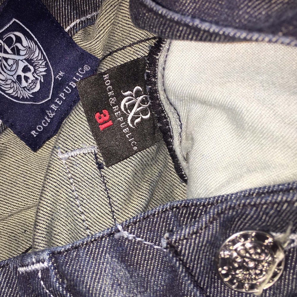 Men's Rock & Republic Jeans Waist Size 31 - Picture 3 of 5
