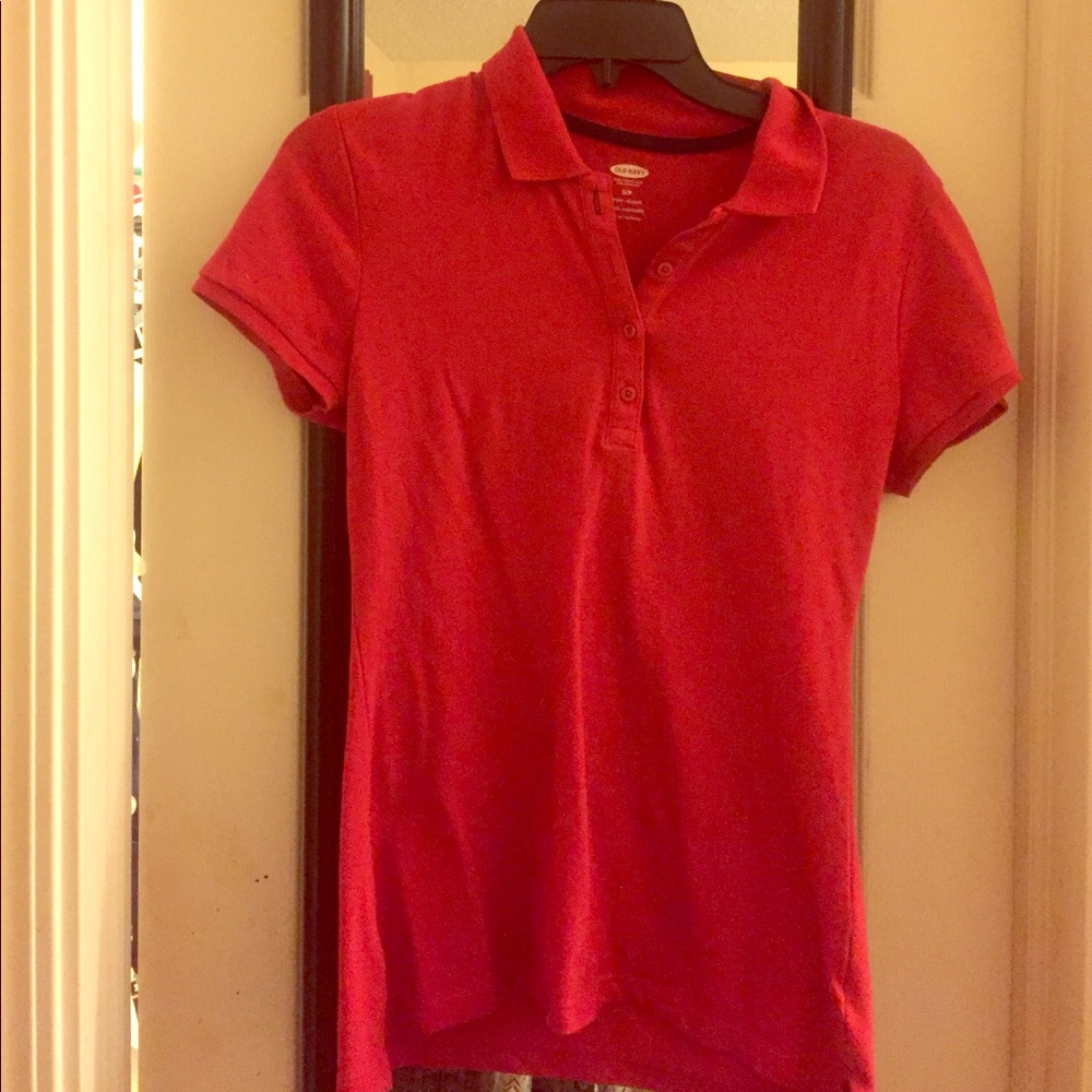 Old Navy Red short sleeved polo