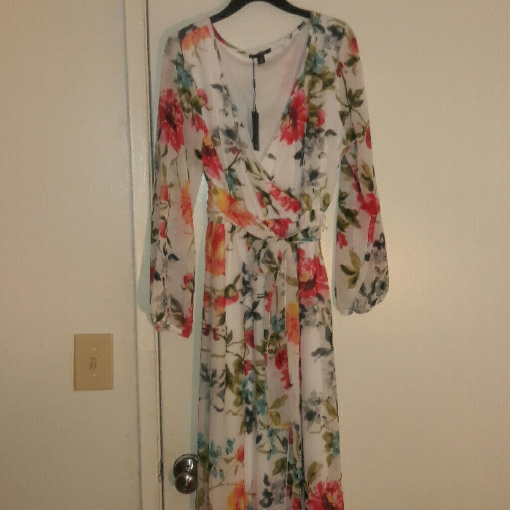 SOLD Floral print dress