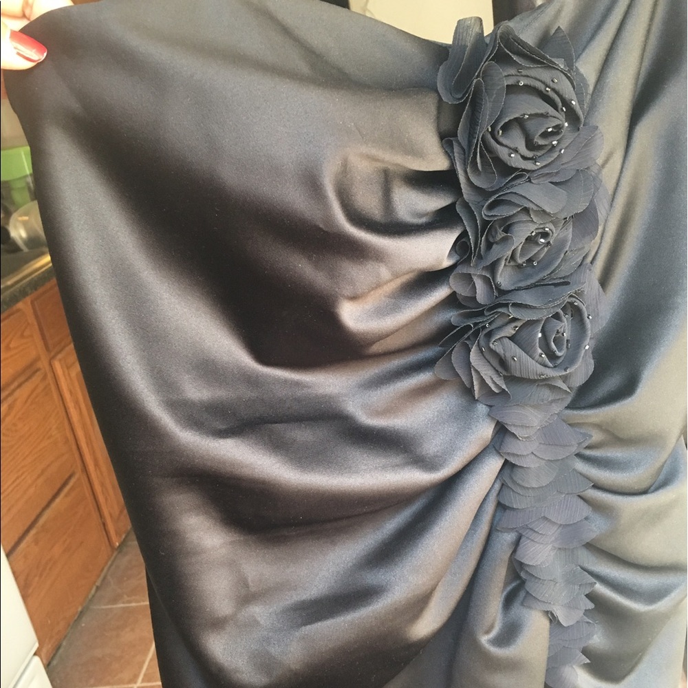 Davids Bridal Black Cocktail Dress