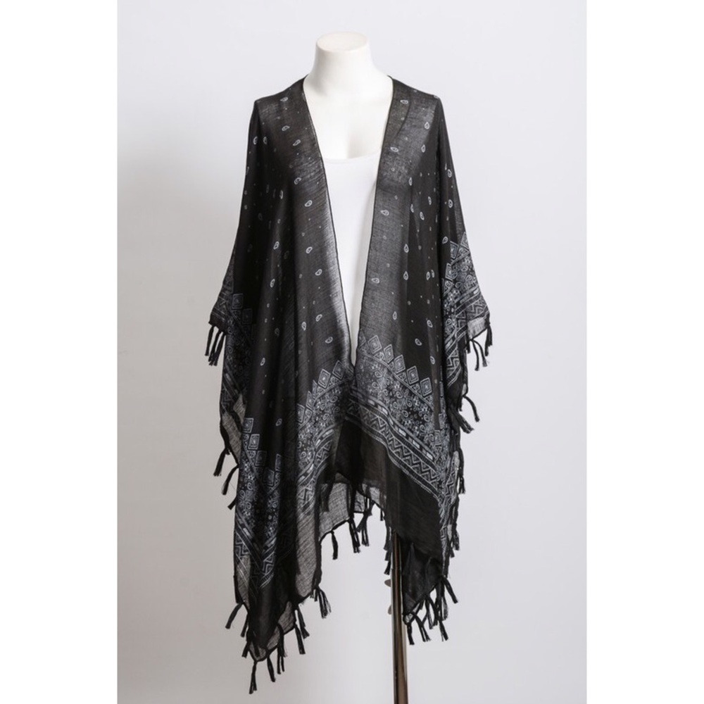🅝🅔🅦!! Bohemian Tassel Kimono - Picture 4 of 8