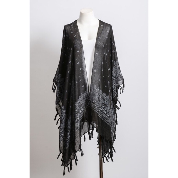 🅝🅔🅦!! Bohemian Tassel Kimono - Picture 4 of 8