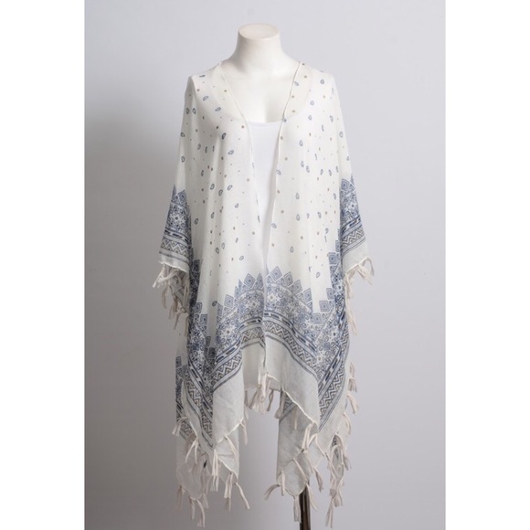 🅝🅔🅦!! Bohemian Tassel Kimono - Picture 6 of 8