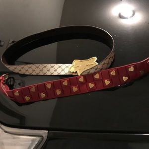 Two fox belts