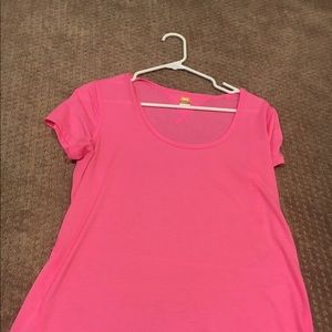 Pink Workout Top