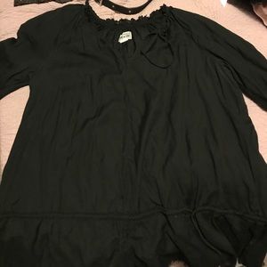 Black converse tunic