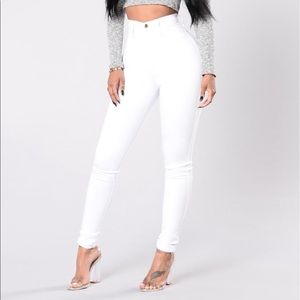 Fashion nova high waisted skinny jeans