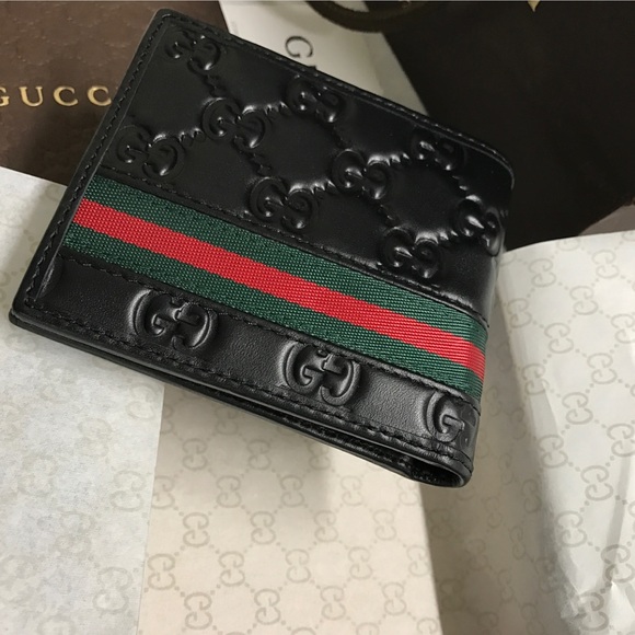 Gucci Wallet with Web stripe, Women's Accessories