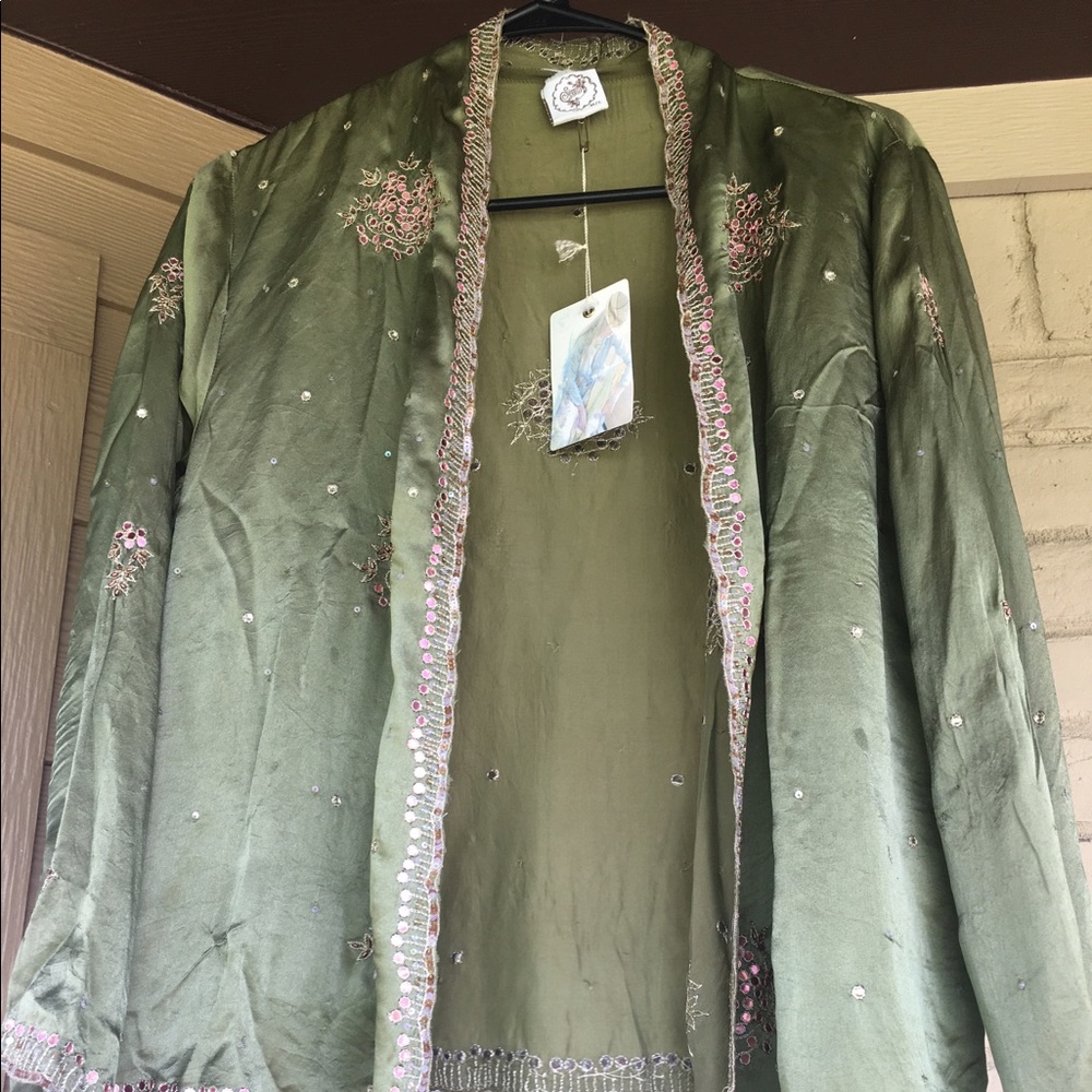 Indian Style Sequins Shawl