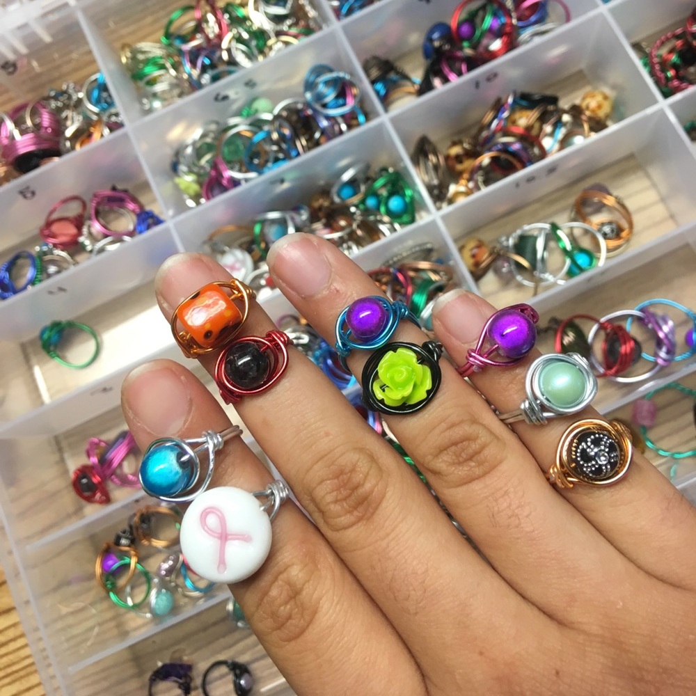 Mystery Hand crafted ring bundle - Picture 2 of 5