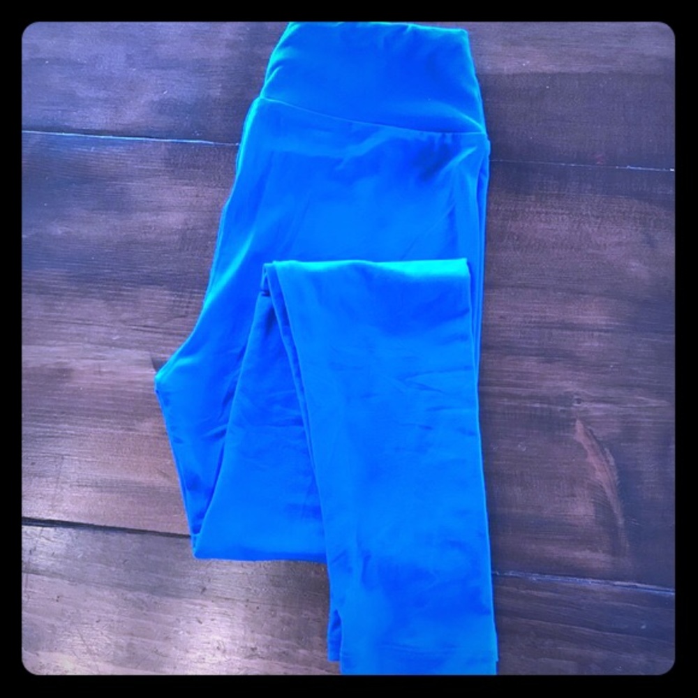 LulaRoe Royal Blue Leggings