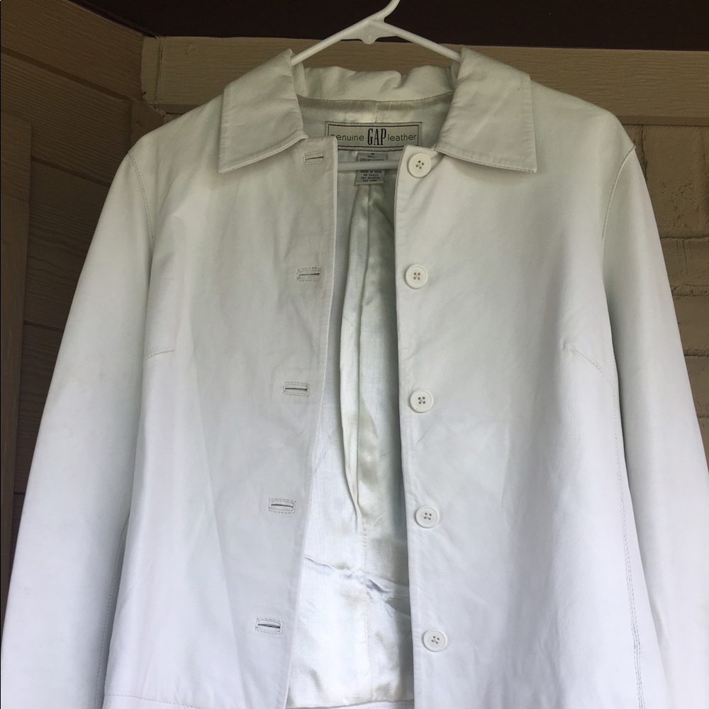 90s Vintage Leather Moto Jacket