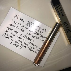 Metal matte lipstick