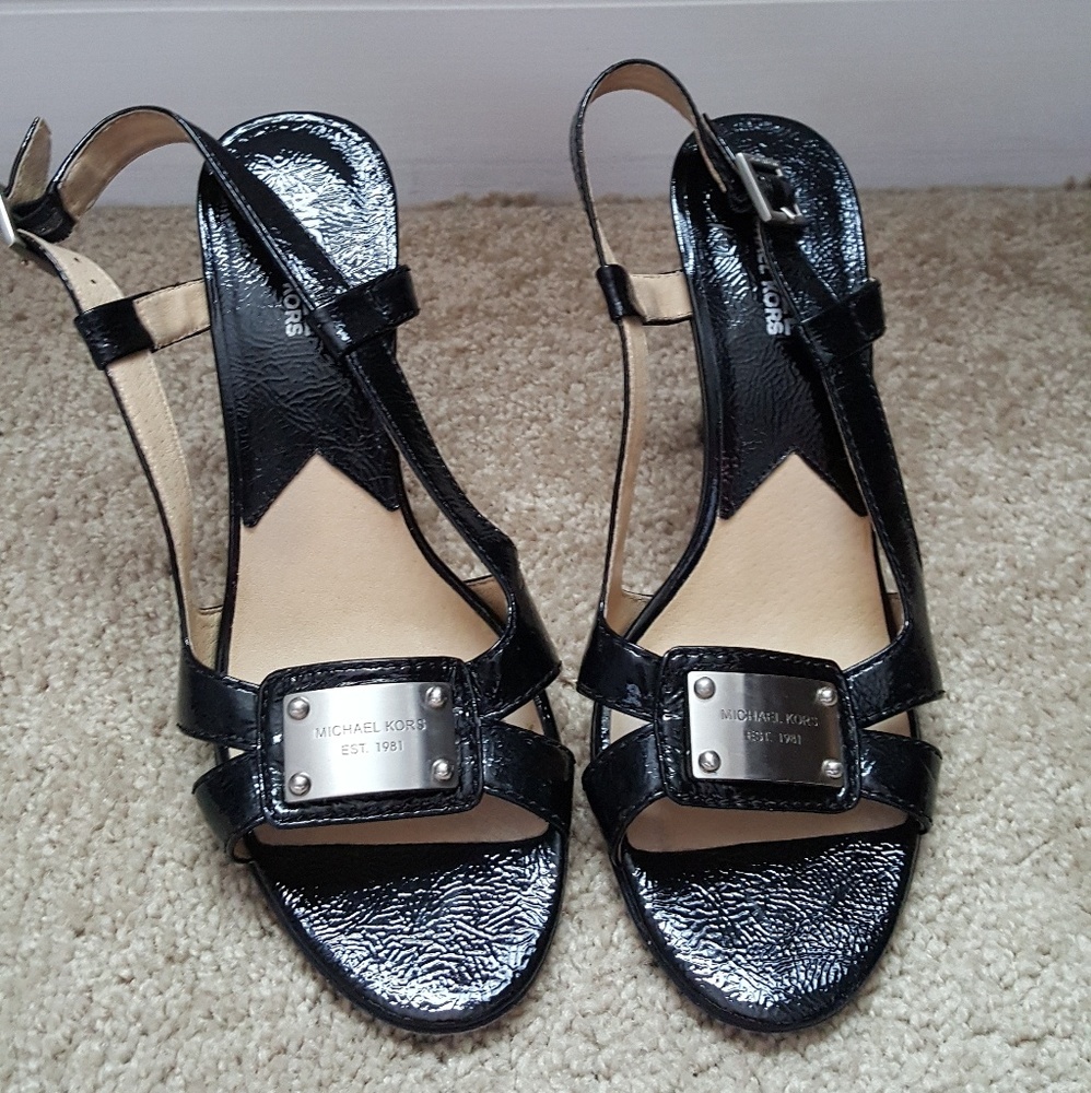 Michael Kors Shield Sling Back