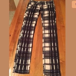 Free People plaid pants