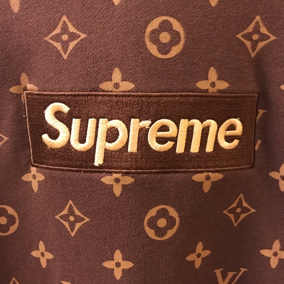 Supreme X Lv Bogo Box Logo Hoodie Scale - savage supreme roblox