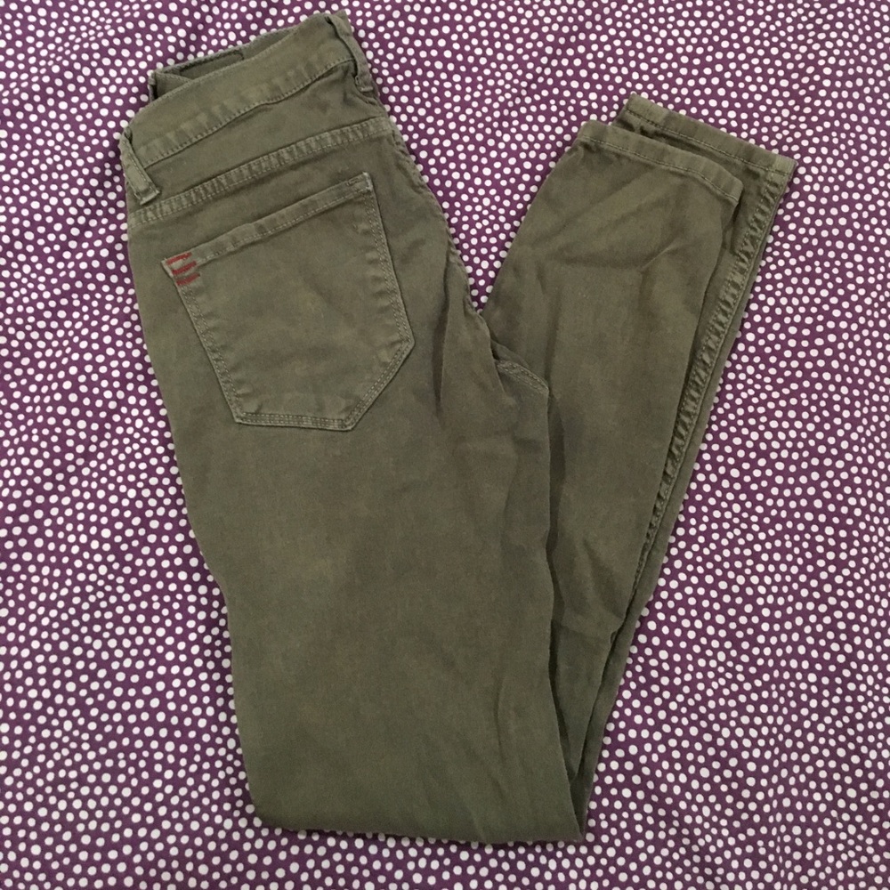 Olive Green BDG Jeans