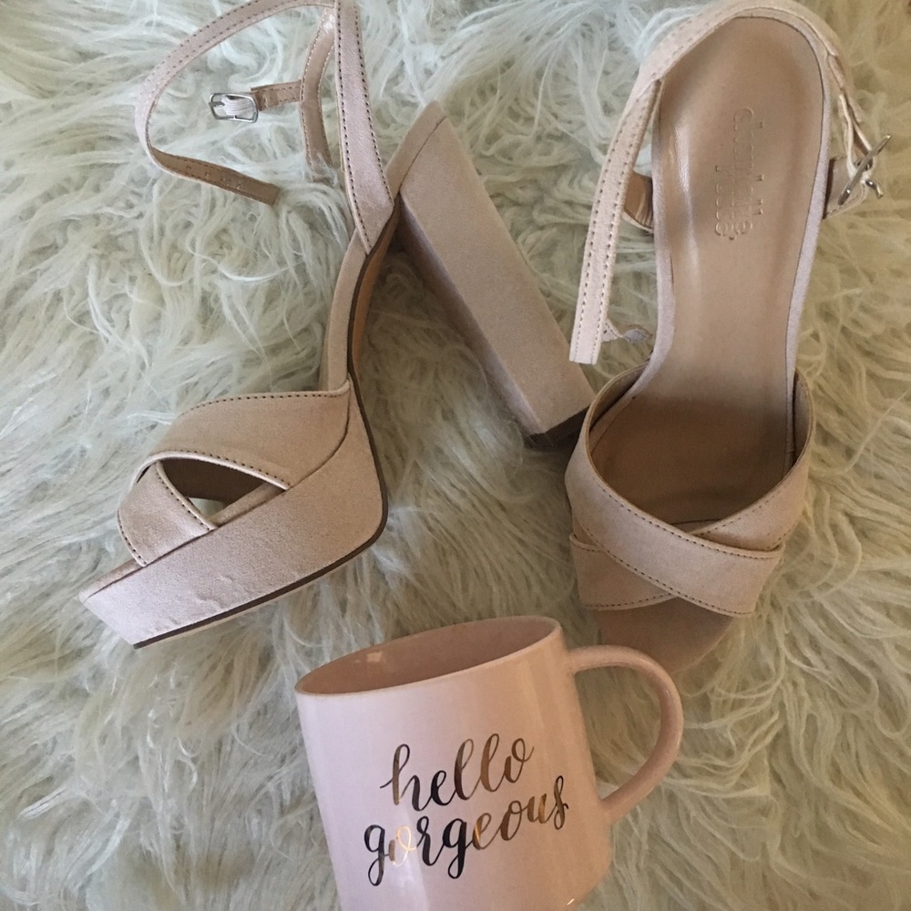 Pink heels