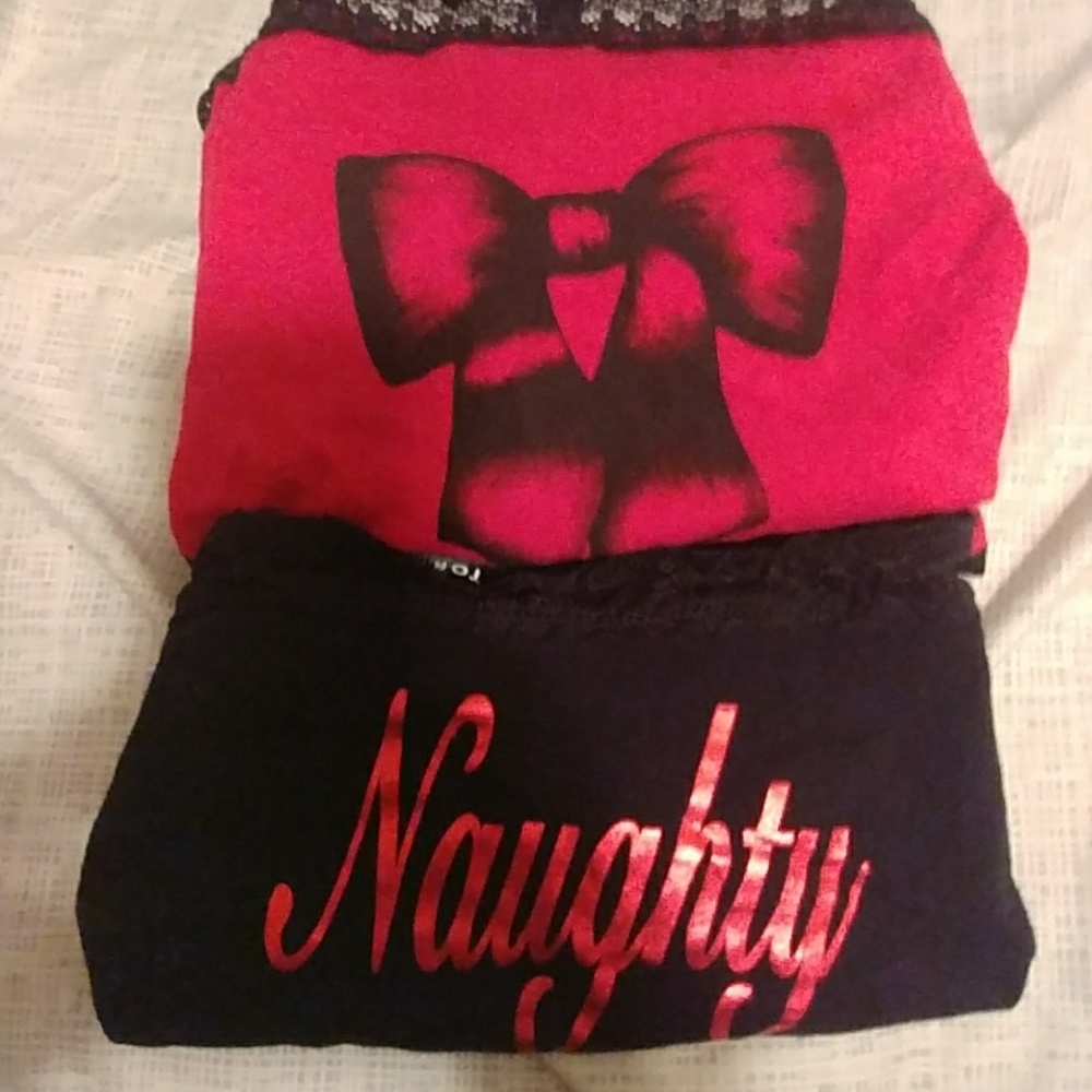 3 Christmas Themed Underwear