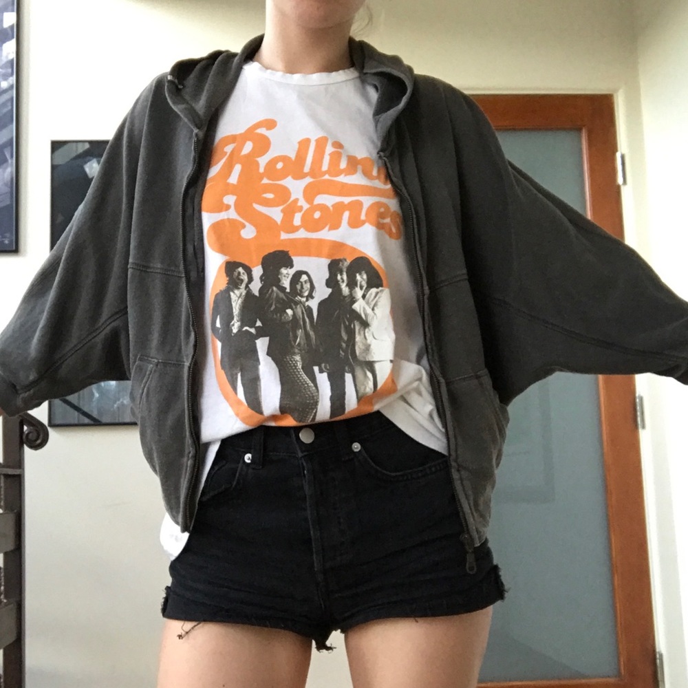 Billabong zip up hoodie, XS