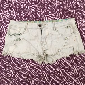 Roxy Railroad Striped Shorts