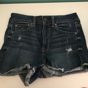american eagle jean shorts