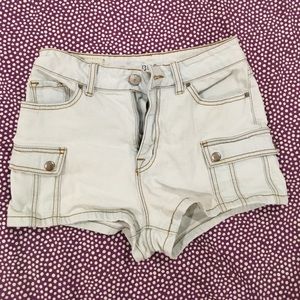 BDG High Waisted Cargo Shorts
