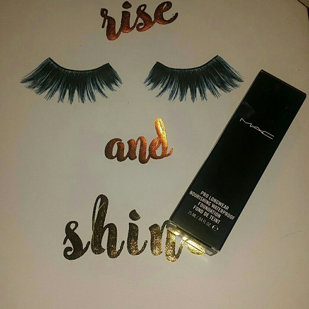 Mac pro longwear nourishing waterproof foundation
