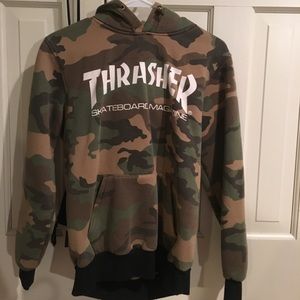 Camo Thrasher Sweatshirt