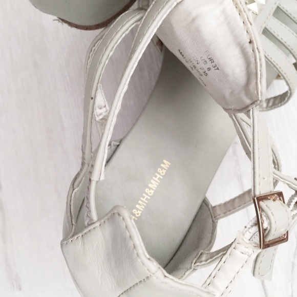 Gray Studded Sandals - Picture 5 of 7