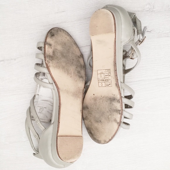 Gray Studded Sandals - Picture 7 of 7